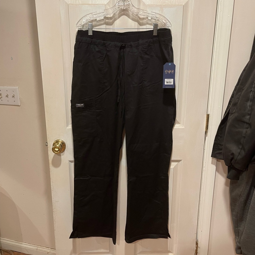 Cherokee Scrub Pants | Large | Black | Core Stretch Workforce